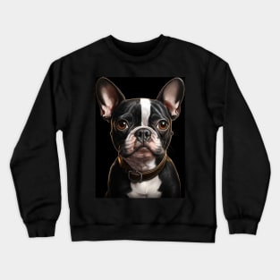 Cute Boston Terrier Lovers Dogs Boston Terrier Crewneck Sweatshirt